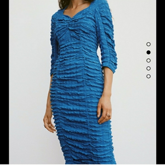 Zara textured dress - Picture 2 of 6